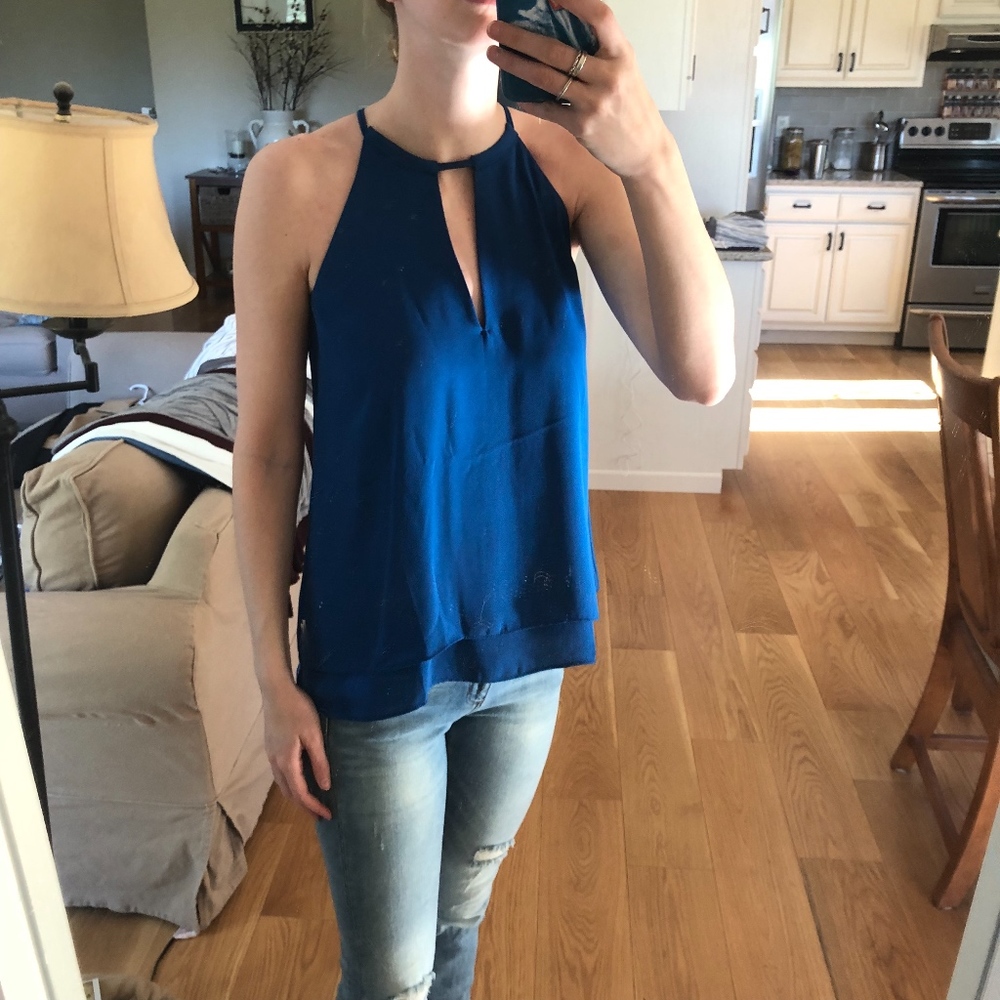 Banana Republic high neck top